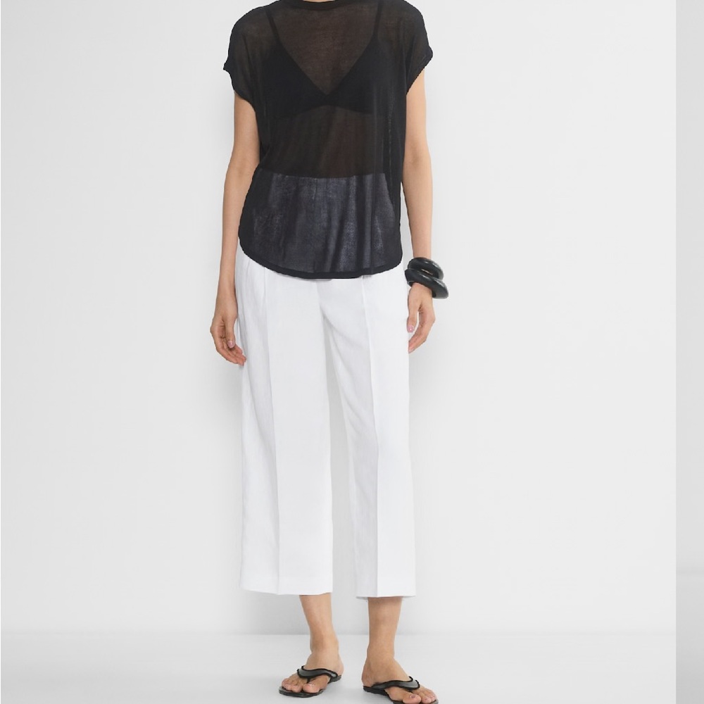 Aritzia The Effortless Pant™ Cropped - CruiseLinen™